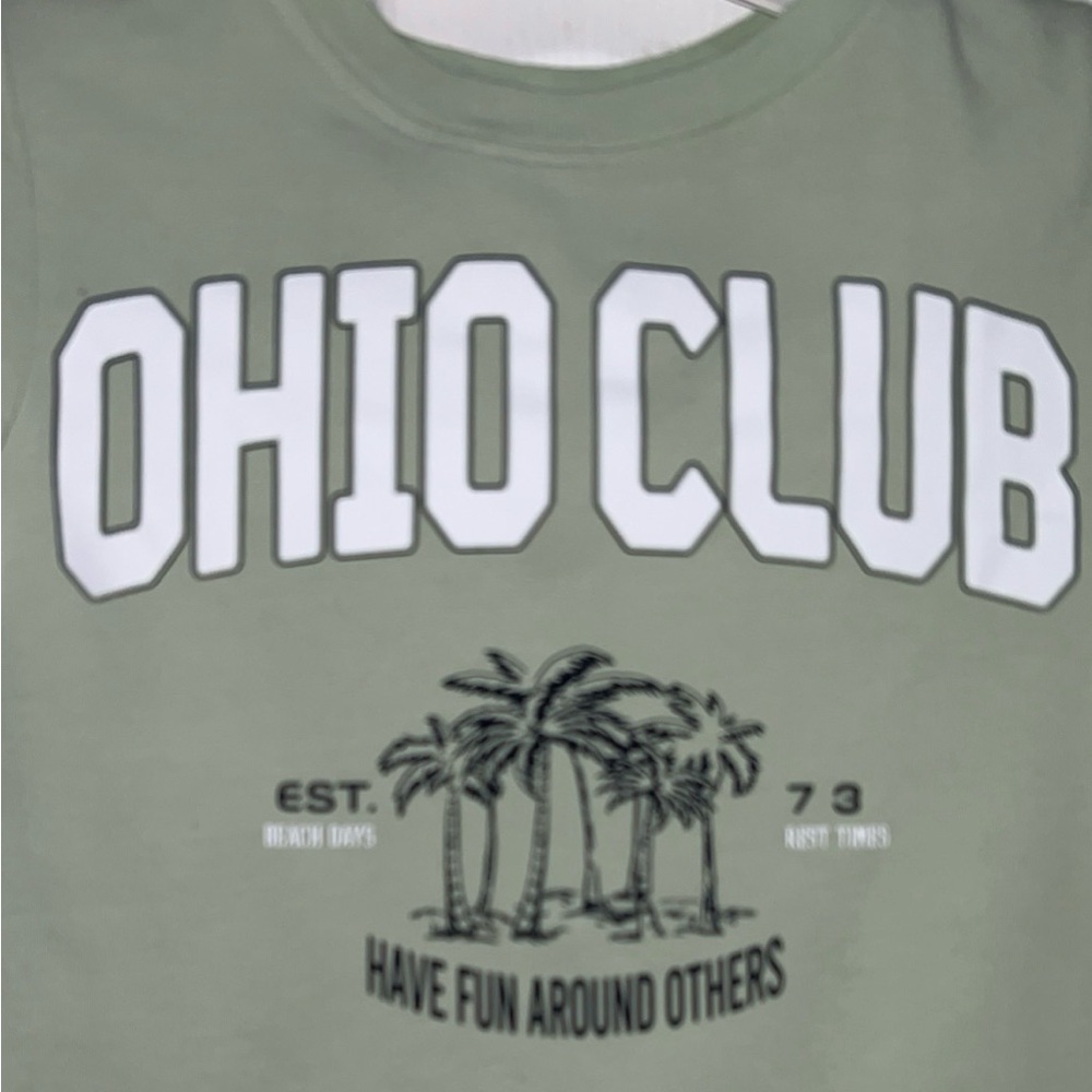 Green Ohio Club Graphic Tee